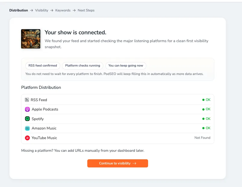 Onboarding Distribution